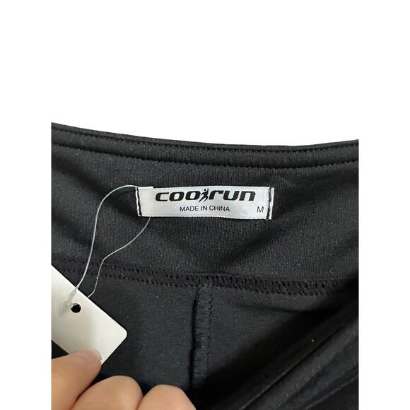 Coorun women's black mini athletic skorts size Medium‎ NEW - Picture 3 of 6
